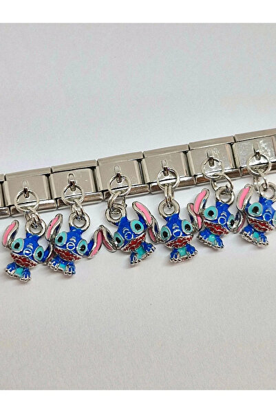 Crowne Jewelry Stitch Figürlü İtalyan Bileklik Charmı