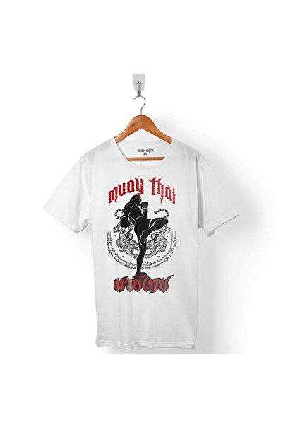 Kendim Seçtim Tricou pentru bărbați Muay Thai Thai Boxing Word With Fight