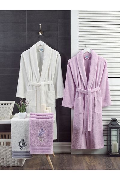 Home Σετ μπουρνούζι πετσετών ÇIQRIK HOME 4 τεμ
