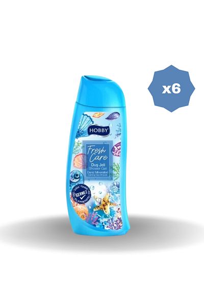 Hobby Sea Mineral Body Shampoo 500 ml - (6 Pcs)