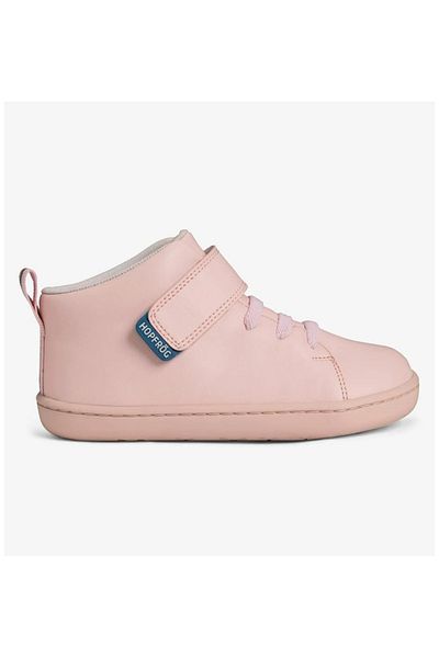 HOPFRÖG Dívčí boty Smart Walker Hopfrög High Top Super Matte Barefoot Pink Color
