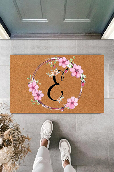 KARMAT ممسحة حروف مخصصة، حرف E، ممسحة أمامية داخلية وخارجية، طباعة رقمية، ممس...