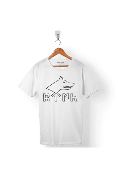 Kendim Seçtim Gokturkish Turski Vuk Vuk Logo Štampano Majica Unisex T-shirt