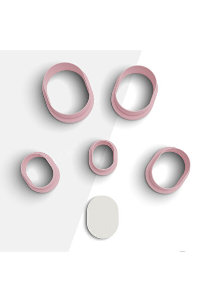 brocutters قالب قطع طين بوليمر قصير على شكل كبسولة، قالب حلق، قاطع طين، 5 مقا...