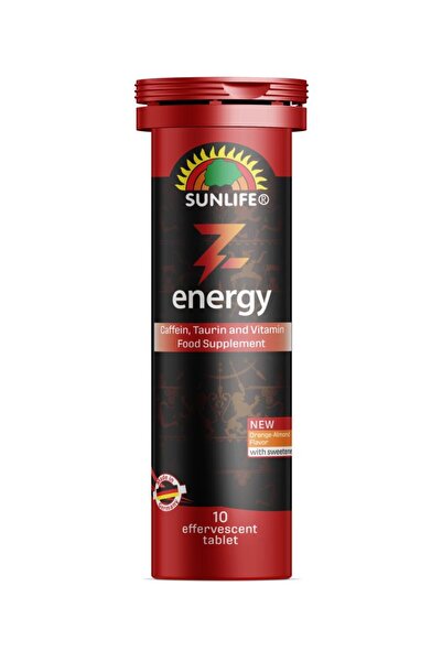 Sunlife Zenergade 10 Efervesan Tablet Portakal – Badem Aromalı