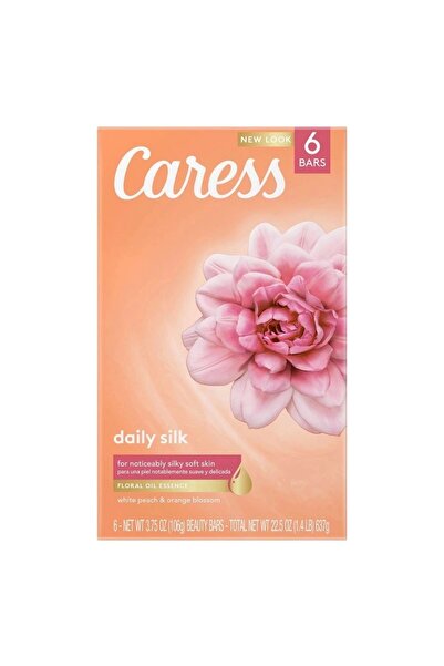 Caress Daily Silk 6 Bars Sabun 637 gr