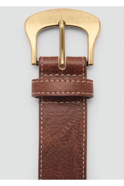 MANGO Woman Embroidered Belt