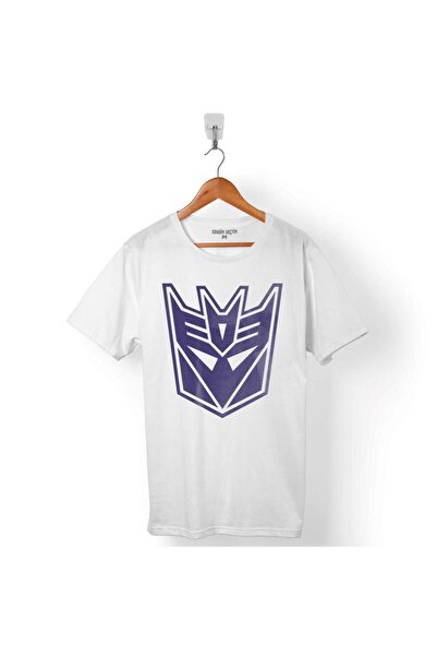 Kendim Seçtim Transformers logo Decepticon muška majica