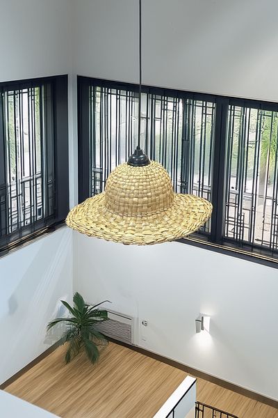 HAKİCİ Special Production Natural Handmade Wicker Chandelier