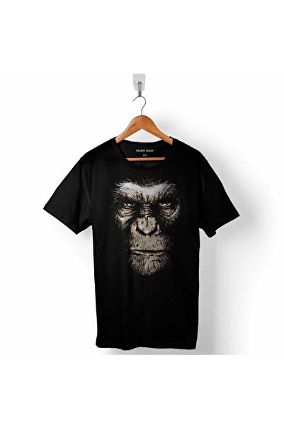 Kendim Seçtim Unisex majica Hells Of Apes - Caesar Evrim Evolution Štampano
