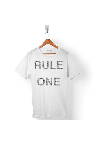 Kendim Seçtim Tricou pentru bărbați The Rules Of Fight Club First Rule