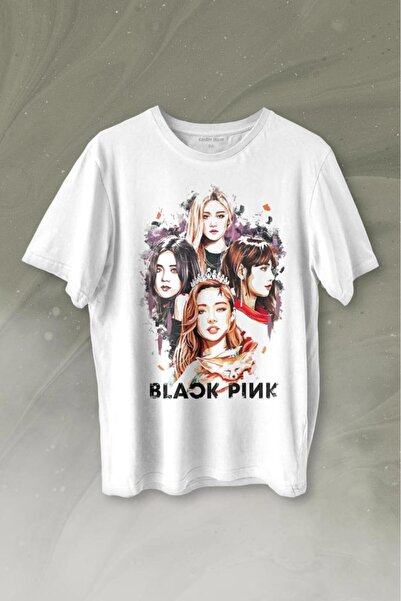 Kendim Seçtim Jennie Rose Lisa Jisoo Štampano Majica za devojčice - Unisex cr...
