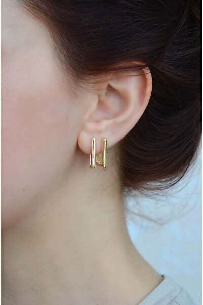 Sacce Scarves&Accessories Kare Halka Küpe