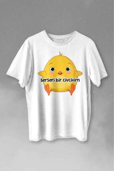 Kendim Seçtim Tricou galben unisex - I'm A Mock Chick Chicken Printed