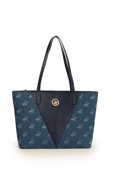 Beverly Hills Polo Club Denim Women's Shoulder Bag - Model 05BHPC8041