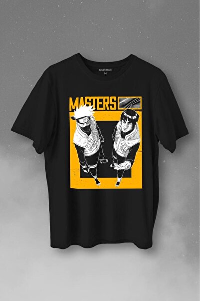 Kendim Seçtim Naruto Kakashi Masters Anime Series Masters Japanese Štampano T...