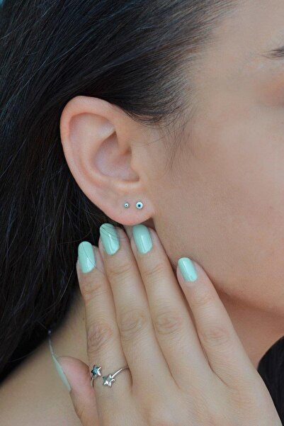 Sacce Scarves&Accessories Nazar Boncuklu Mini Küpe