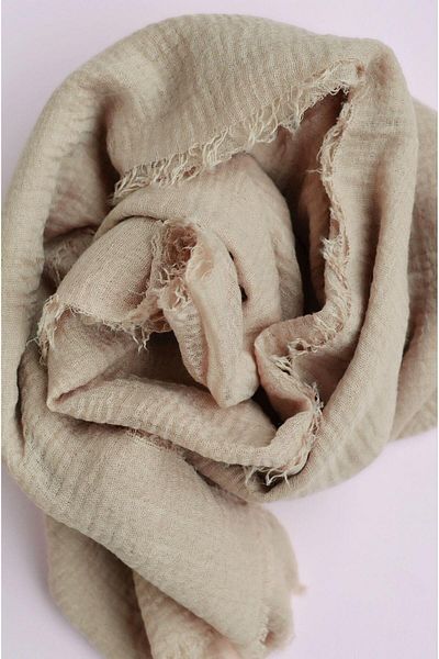 Sacce Scarves&Accessories Bronze Brown Soft Textured Daily Shawl - Wrap Design
