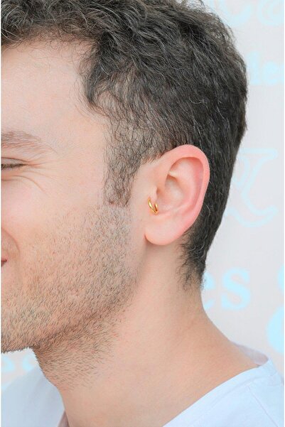 Sacce Scarves&Accessories خاتم ذكر من الفولاذ لثقب غضروف الزنمة الحلزونية 8 م...