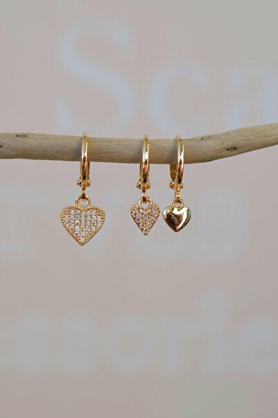 Sacce Scarves&Accessories Kalpli Küpe Seti 3'lü