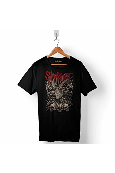 Kendim Seçtim Tricou cu imprimeu Slipknot Rock Band Established 1995 Tricou u...