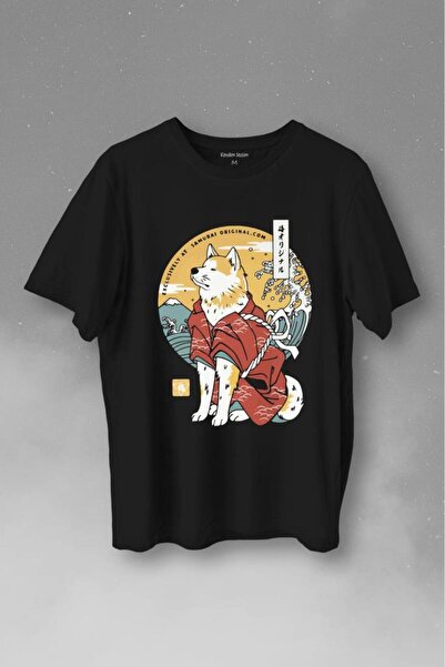 Kendim Seçtim Câine Akita Câine Japonez Shiba Inu Samurai Tricou Imprimat Jap...