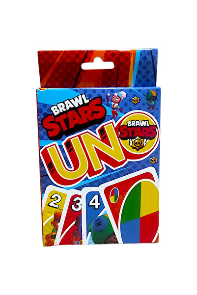 TURKAFONE Oyun Kartı  Brawl Stars Uno Oyun Kartları 108 Adet..