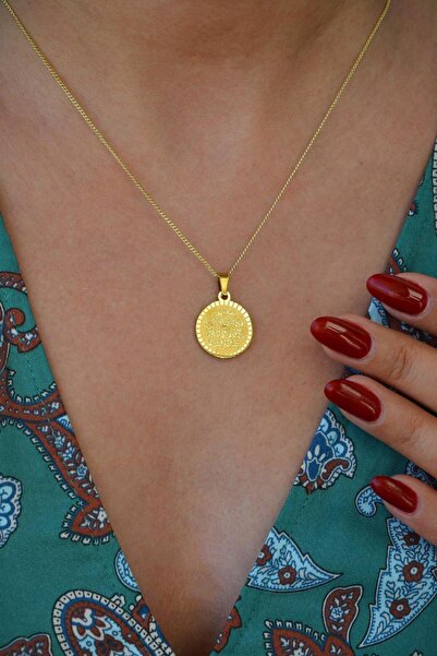 Sacce Scarves&Accessories Nazar Dualı Kolye Nazar Madalyon Kolye