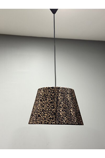Maison Avf Leopar Kumaş Özel Tasarım Modern Avize Aydınlatma