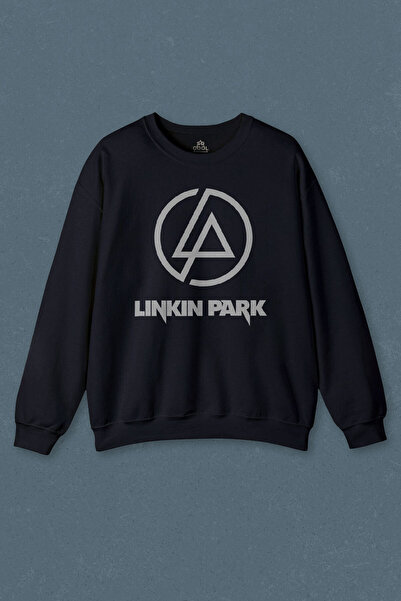 so cool سويت شيرت أزرق داكن من Linkin Park Chster Bennington One More Light م...