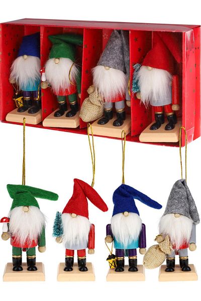 Natavanbutık 4Pcs Christmas Christmas Ornament