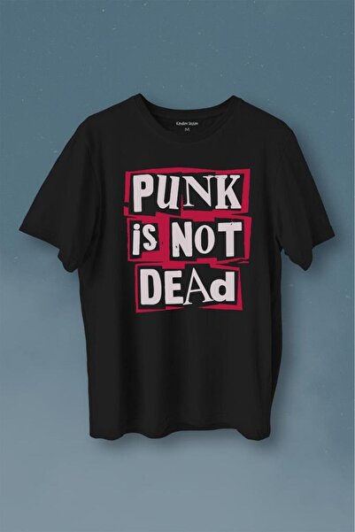 Kendim Seçtim Punk Is Not Dead Rock Grunge Muzică Muzică Tricou imprimat Tric...