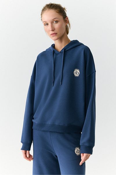 Urban Beat Elitsa Urbanbeat Women's Navy Blue Sweatshirt