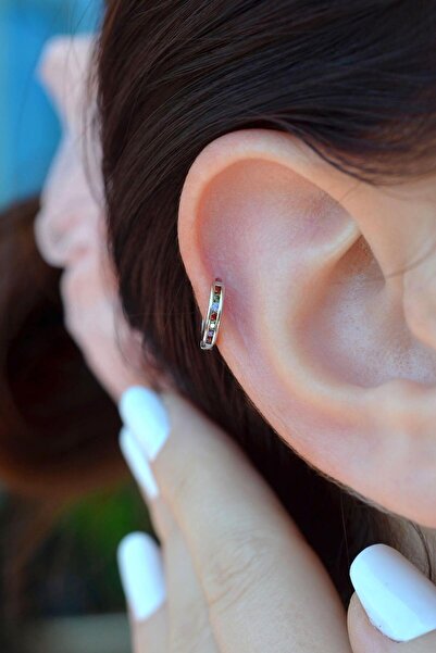 Sacce Scarves&Accessories Multicolor Halka Helix Piercing Çok Renkli Kıkırdak...