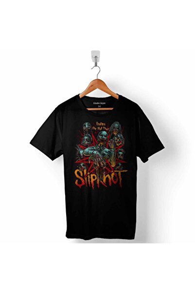 Kendim Seçtim Slipknot Skull Rock Band osnovan 1995. Štampano Majica unisex T...