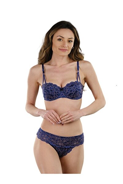 STORMED Σετ σουτιέν Push-Up με λεπτομέρεια από δαντέλα 1740