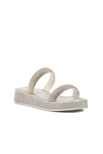 Pierre Cardin Papuci de damă argintii
