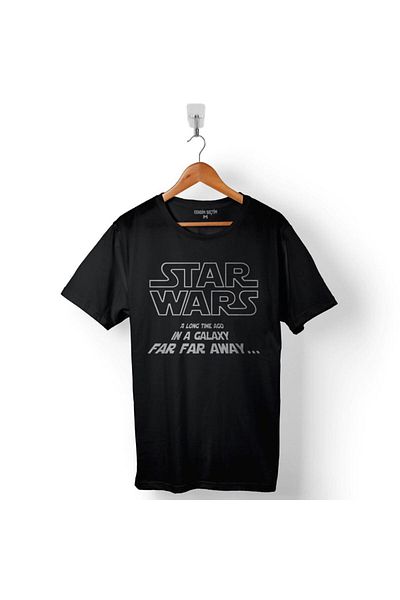 Kendim Seçtim Tricou unisex Star Wars - Ago de lungă durată, imprimat în galaxie Far Away