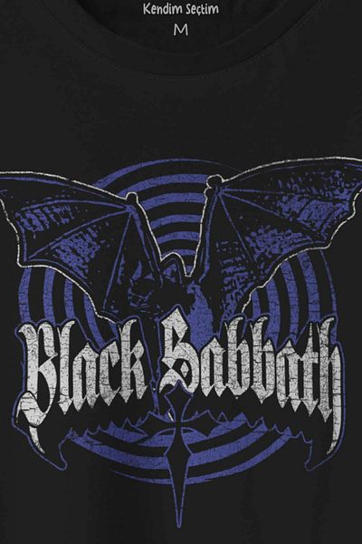 Kendim Seçtim Black Sabbath Rock Music Ozzy Metal Music Tricou imprimat cu liliac Tricou unisex