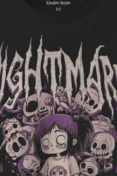 Kendim Seçtim Tricou imprimat Nightmare Club Horror Club Tricou unisex