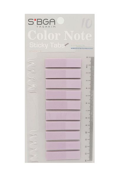 sibga tasarım Transparent Magenta Color Postit Post-It Post It. Book Marker Bookmark Postit Sticker Note Paper