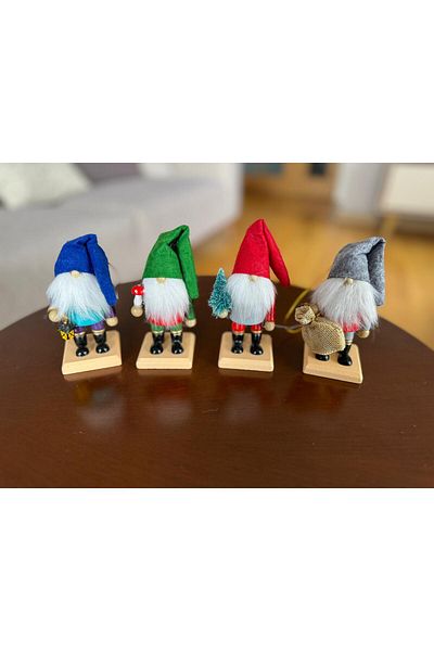 Natavanbutık 4Pcs Christmas Christmas Ornament