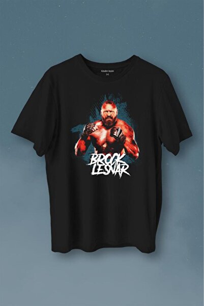 ZOKAWEAR Μπλουζάκι μπλουζάκι με στάμπα Brock Lesnar Wwe Ufc American Wrestlin...