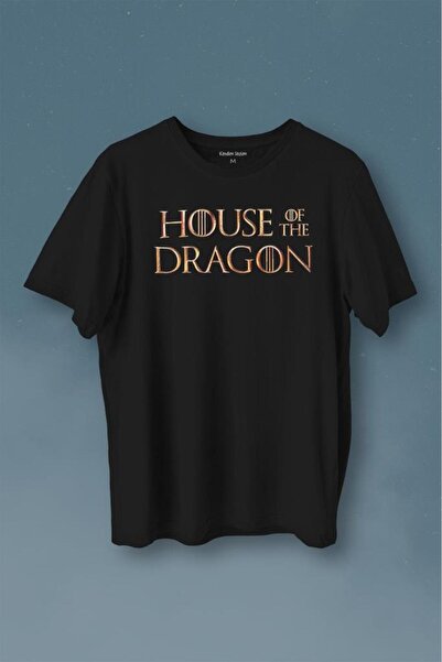 Kendim Seçtim Kuća zmaja logo Targaryen Štampano majica unisex T-shirt