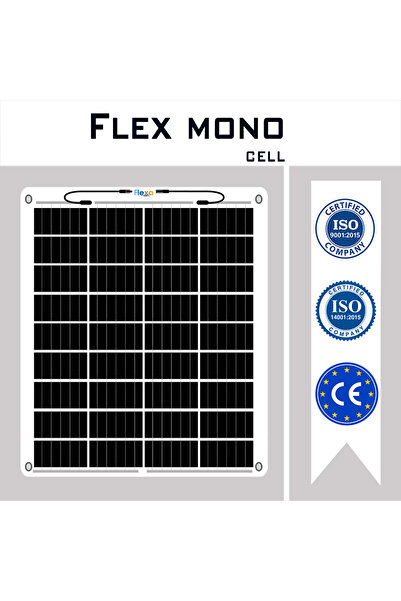 Flexa 100 Watt Esnek Güneş Paneli