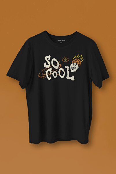 Kendim Seçtim Унисекс T-shirt са Štampano лобање, лого Y2K лобања, галаксија,...