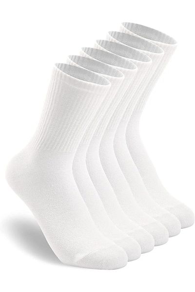 Sportingen Șosete de tenis unisex din bumbac de 6 perechi - Dimensiune socket