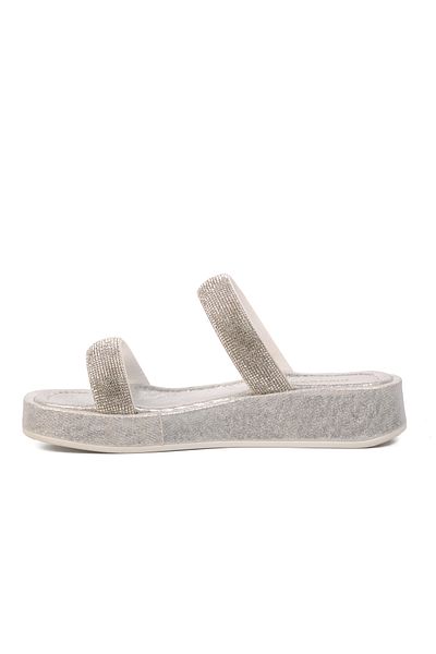 Pierre Cardin Papuci de damă argintii