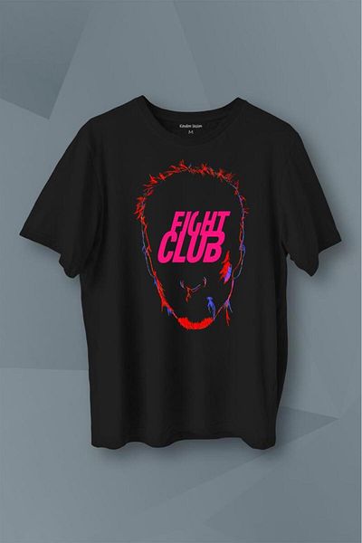 Kendim Seçtim Ταινία Fight Club Tyler Durden Μπλουζάκι με στάμπα Unisex