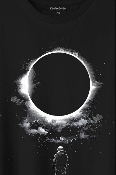 Kendim Seçtim Tricou cu imprimeu Cosmos astronaut Tricou unisex